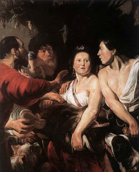 JORDAENS, Jacob Meleager and Atalanta oil painting picture